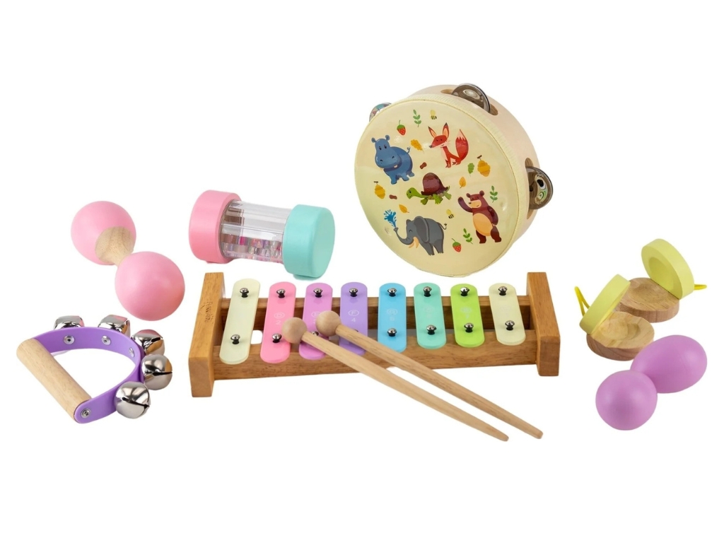 Noicetone Sada hudebních nástrojů (perkusí) v batůžku