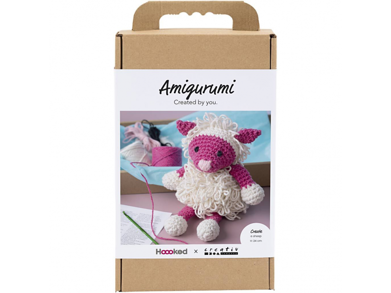 Creativ Company Sada na háčkování Amigurumi - ovečka
