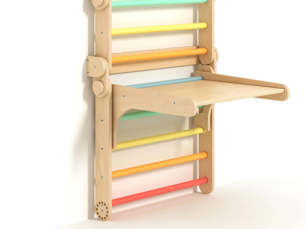 BusyKids Přídavný stoleček k Prolézačce/žebřinám