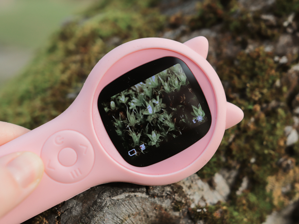 Ulitu Digitální mikroskop pro děti Kočička – růžová