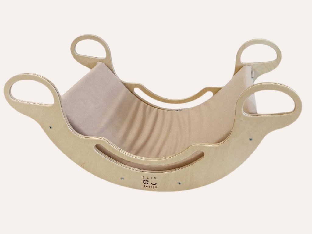 ELIS DESIGN Potah na Montessori houpačku 100 cm max s elastanem -BAZAR