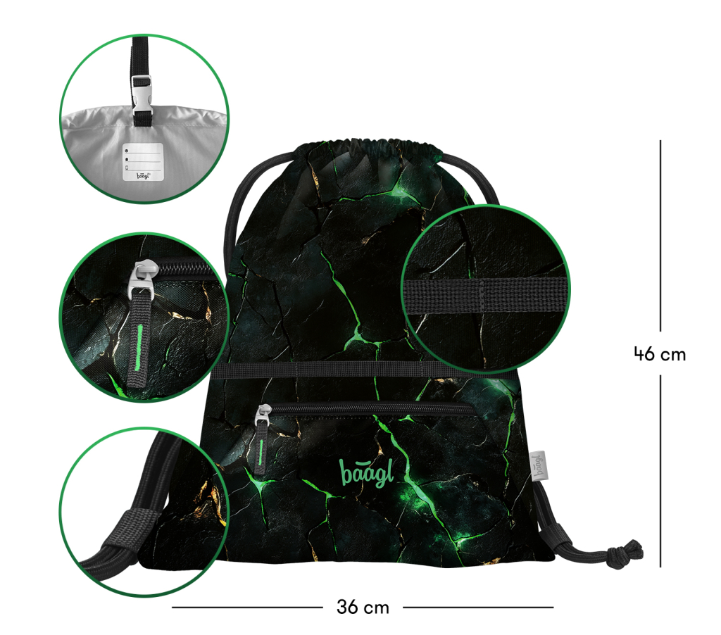 BAAGL Sáček s kapsou Draci