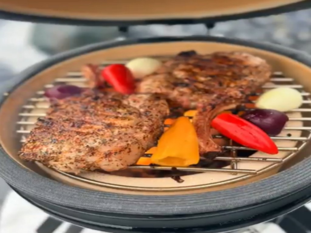 Casalito Keramický Kamado Gril | Černý (obrázek 9)