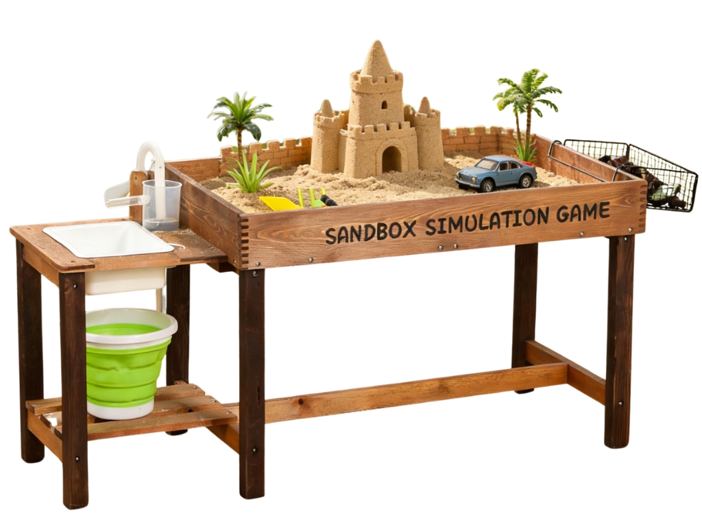 eliNeli Dětské venkovní pískoviště – vysoké