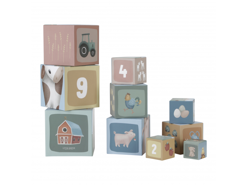 Little Dutch Kostky komín Farma