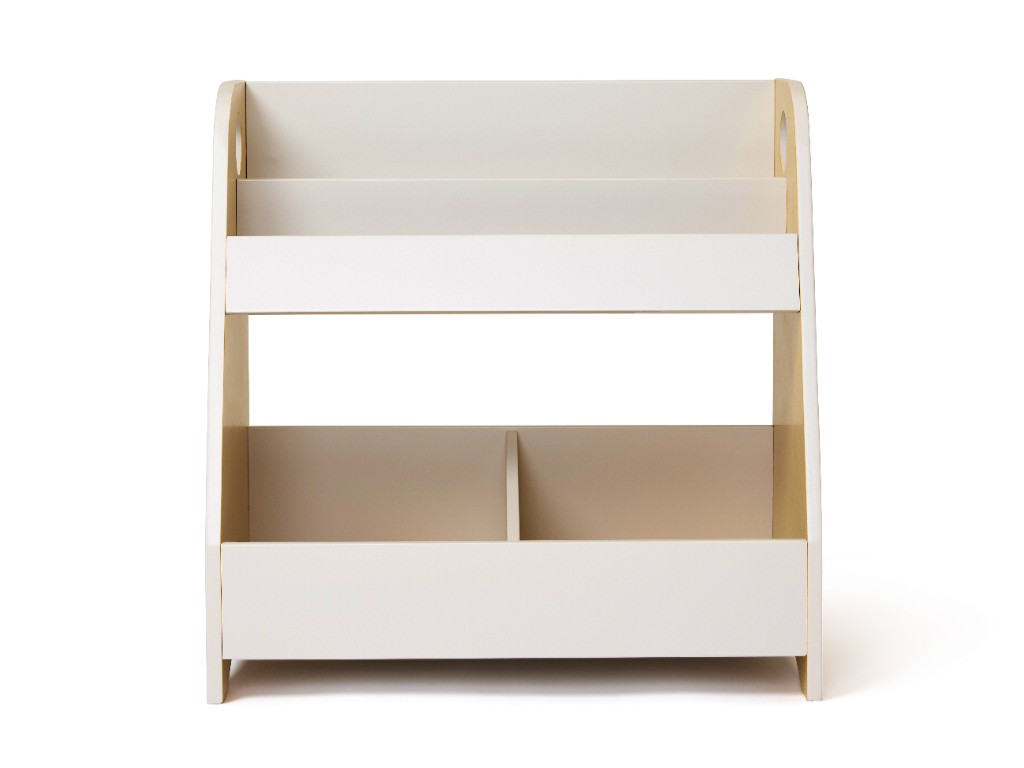Kid's Concept Dětská knihovna a regál - šedá/hořčice - BAZAR