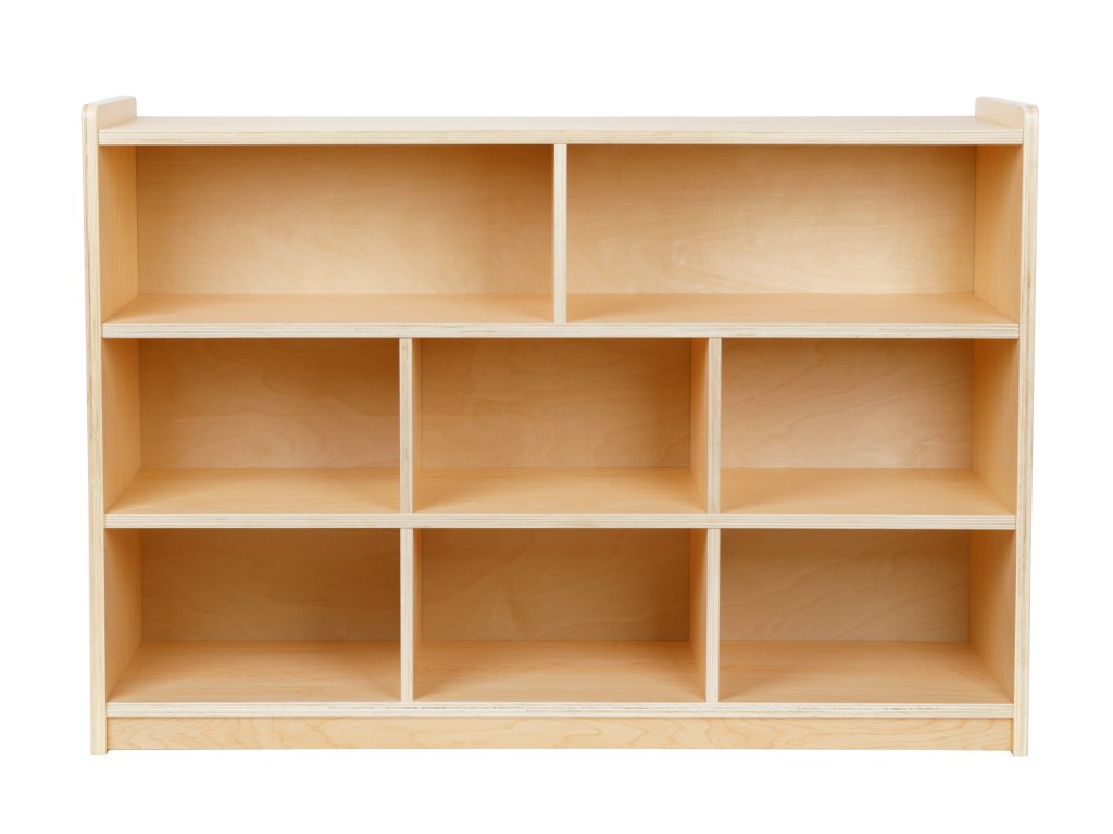 eliNeli Montessori dětská knihovna (regál) – BAZAR