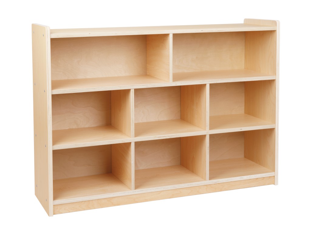 eliNeli Montessori dětská knihovna (regál) - BAZAR