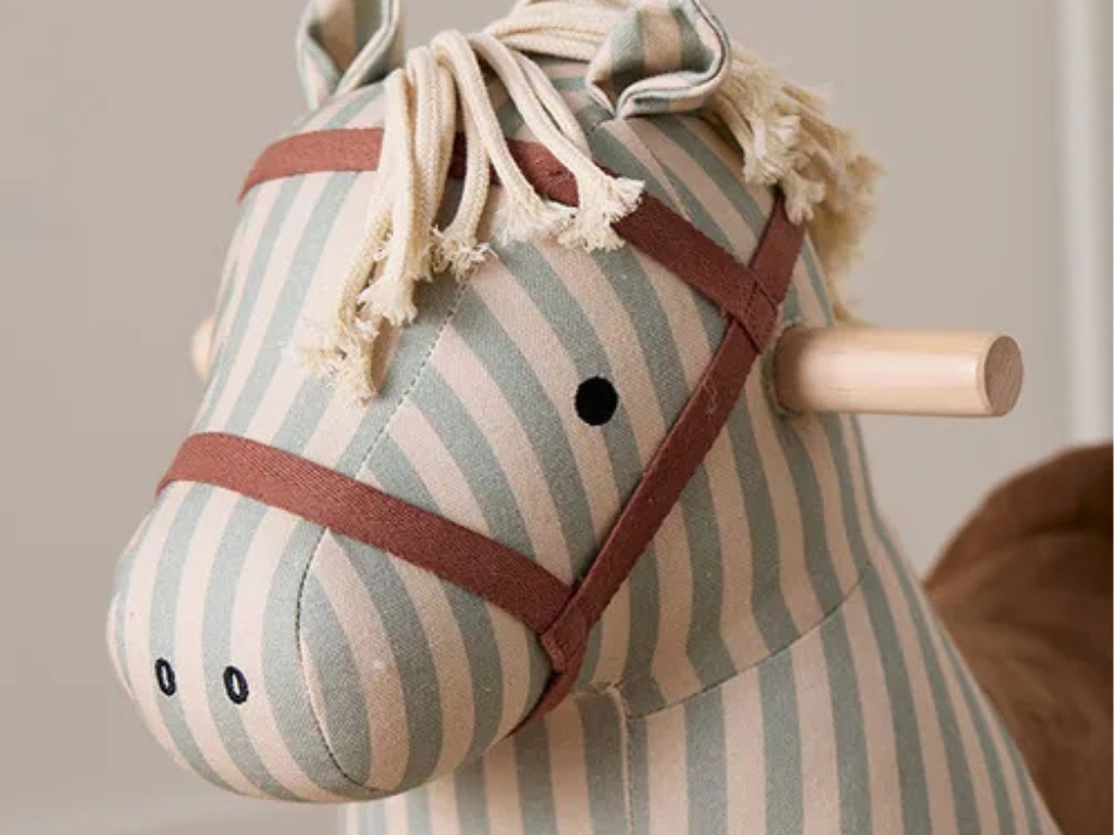Kid's Concept Houpací kůň AIDEN - pruhovaný (obrázek 3)