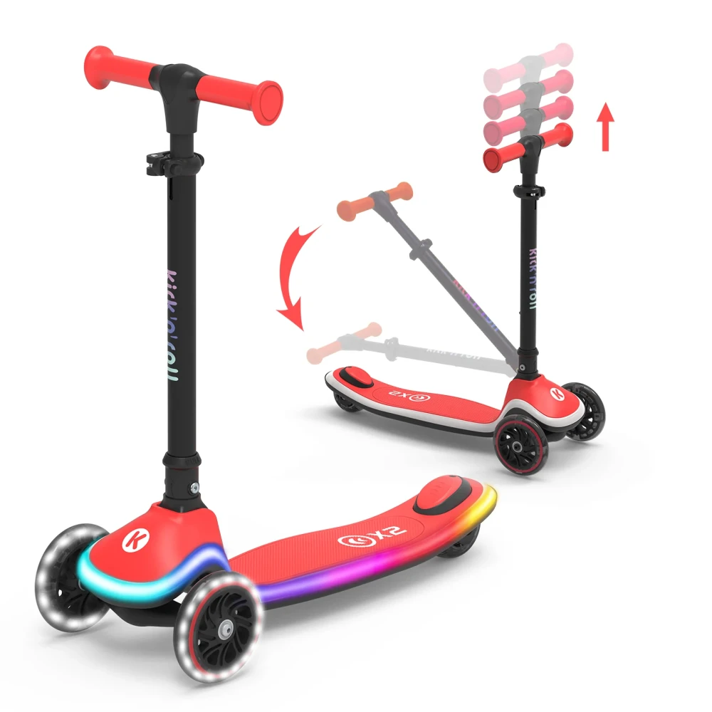 Spacewheelz Dětská koloběžka Kick'n'Roll - zelená (obrázek 3)