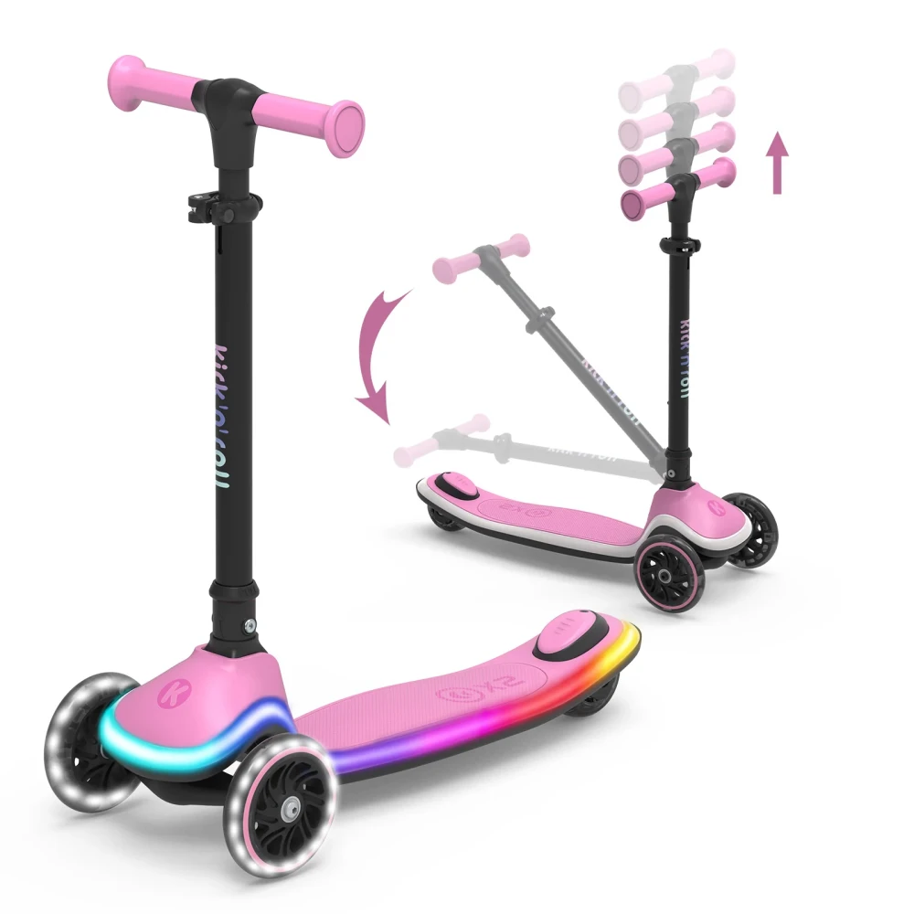 Spacewheelz Dětská koloběžka Kick'n'Roll - zelená (obrázek 6)