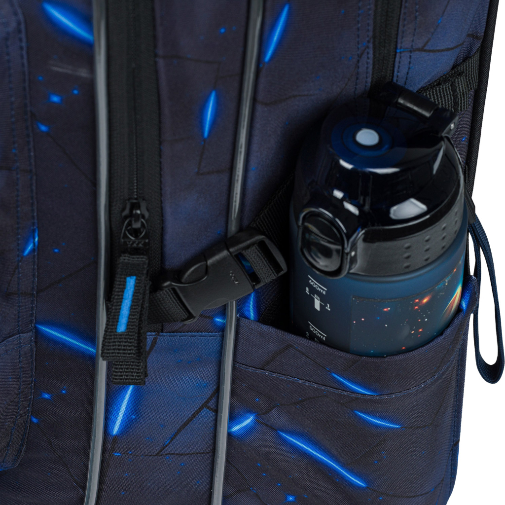 BAAGL Školní batoh Cubic Flash