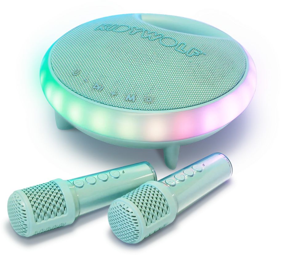 Kidywolf Přenosné karaoke Kidykaraoke - zelené