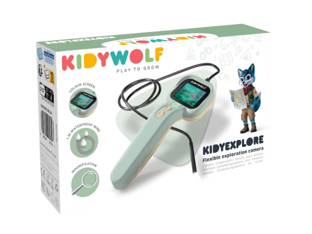 Kidywolf Flexibilní kamera Kidyexplore – zelená