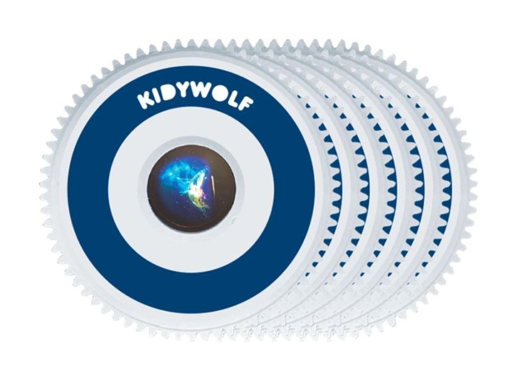 Kidywolf Projektor hvězdné oblohy Kidystar – modrý