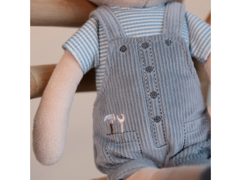Little Dutch Panenka Jim v pruhovaném tričku 35 cm (obrázek 5)