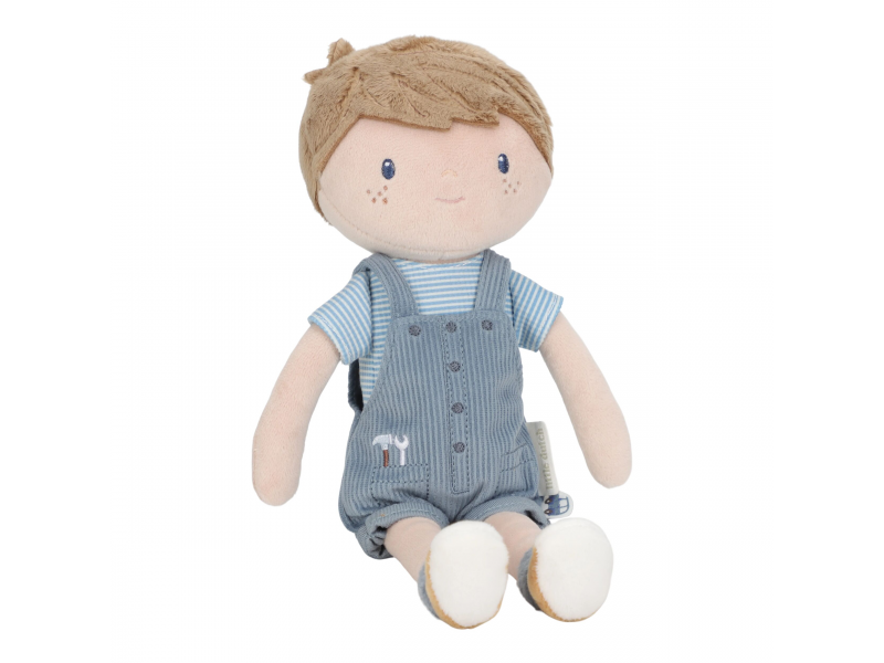 Little Dutch Panenka Jim v pruhovaném tričku 35 cm
