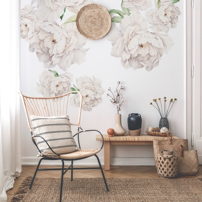 YOKODESIGN Samolepka na zeď Pivoňky (obrázek 6)