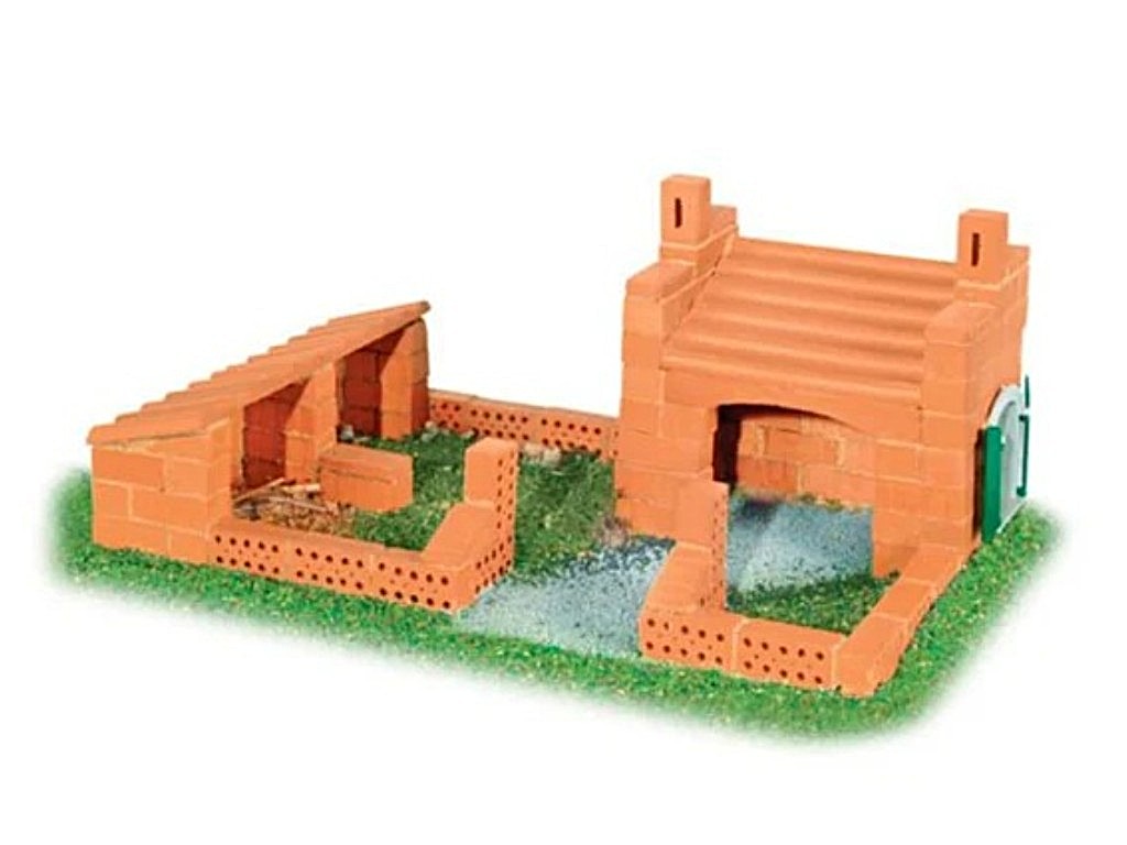 Teifoc Stavebnice z cihel - Hrad - BAZAR (obrázek 5)