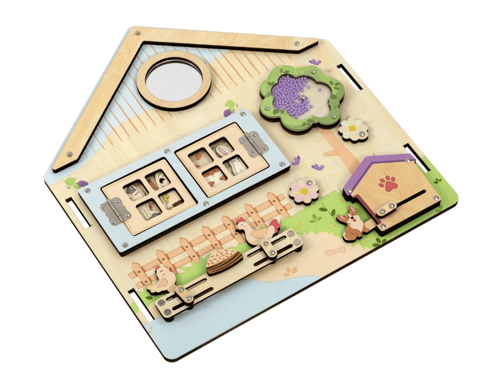 Activity board BusyKids - farma (obrázek 4)