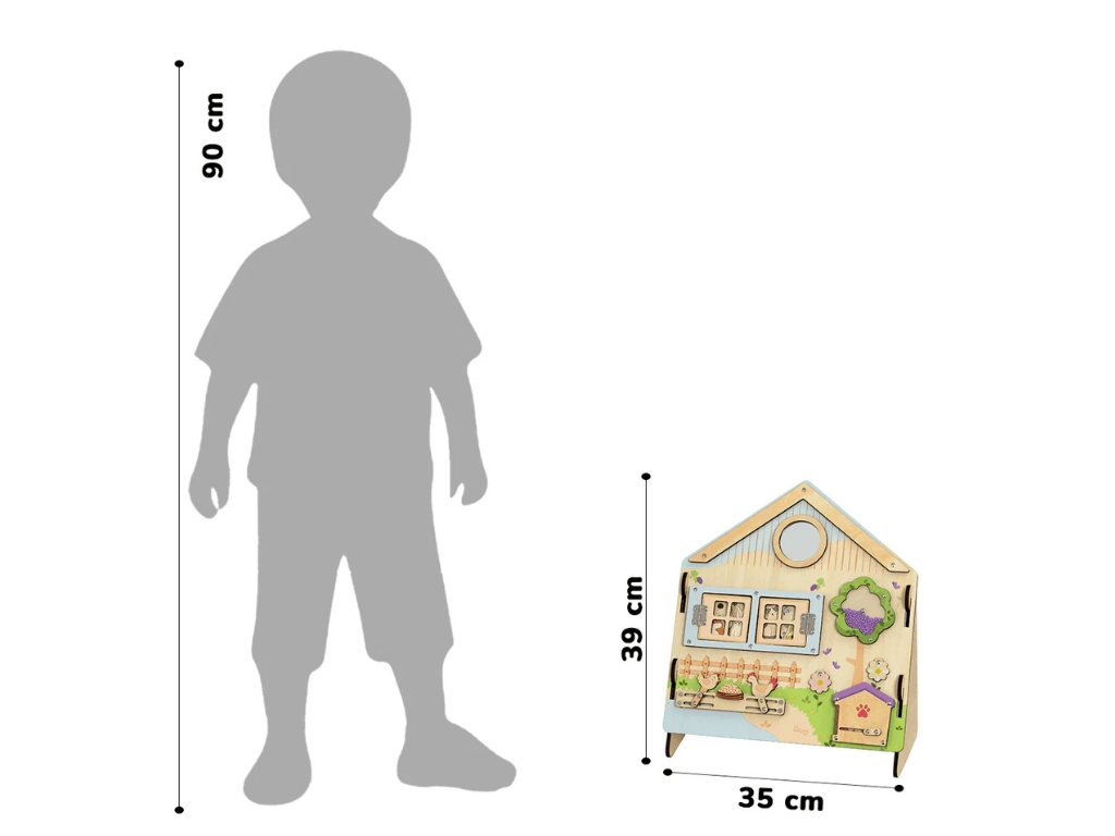 Activity board BusyKids - farma (obrázek 9)