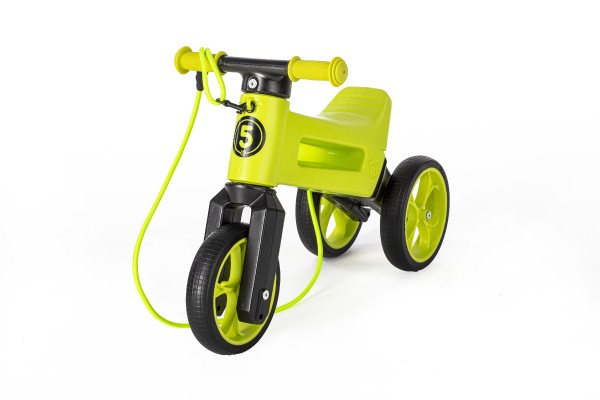 Levně Odrážedlo FUNNY WHEELS Rider SuperSport zelené 2v1 - BAZAR