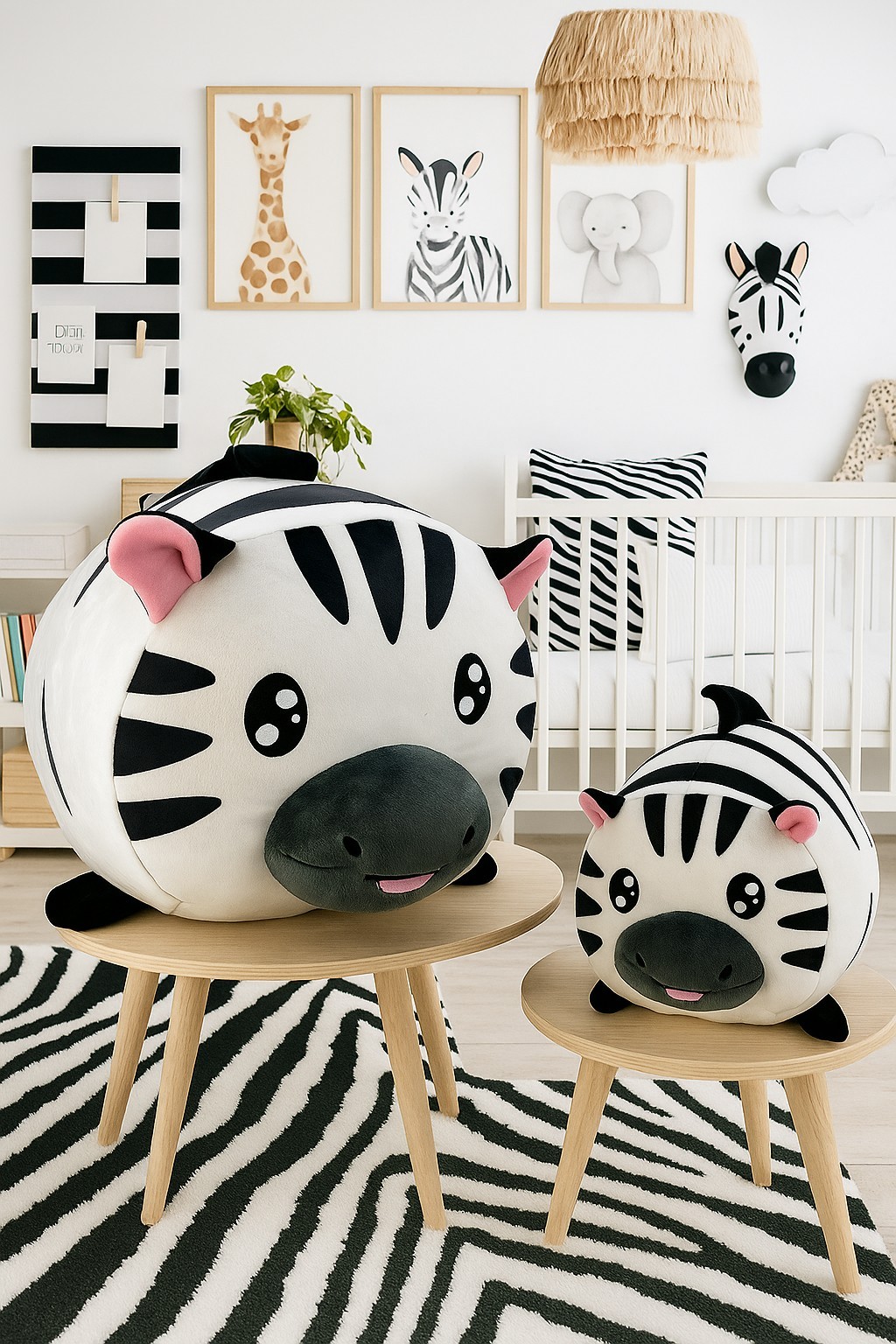 Magic Baby Maminka s mláďátkem Zebra - set plyšových hraček 20 a 40 cm (obrázek 5)