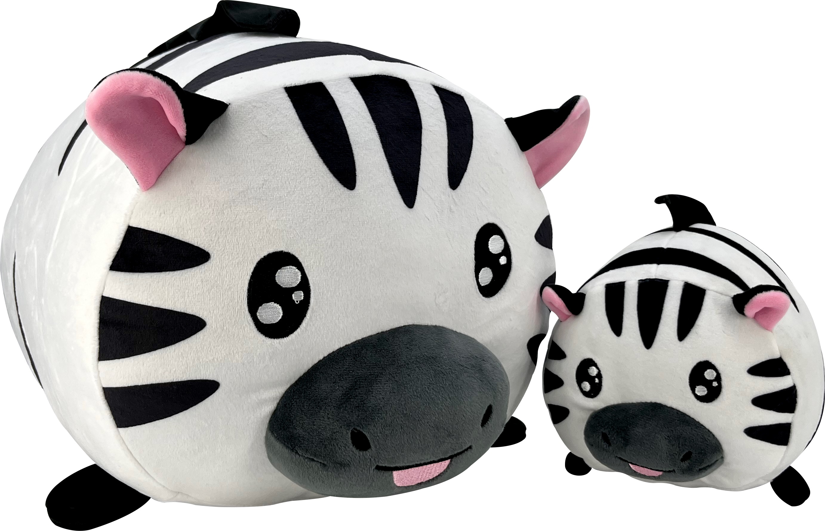 Levně Magic Baby Maminka s mláďátkem Zebra - set plyšových hraček 20 a 40 cm