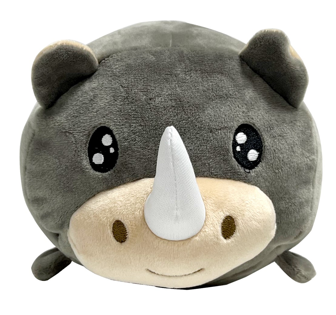 Magic Baby Maminka s mláďátkem Nosorožec - set plyšových hraček 20 a 40 cm (obrázek 3)