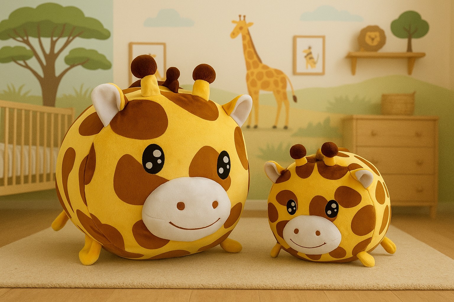 Magic Baby Maminka s mláďátkem Žirafa - set plyšových hraček 20 a 40 cm (obrázek 5)