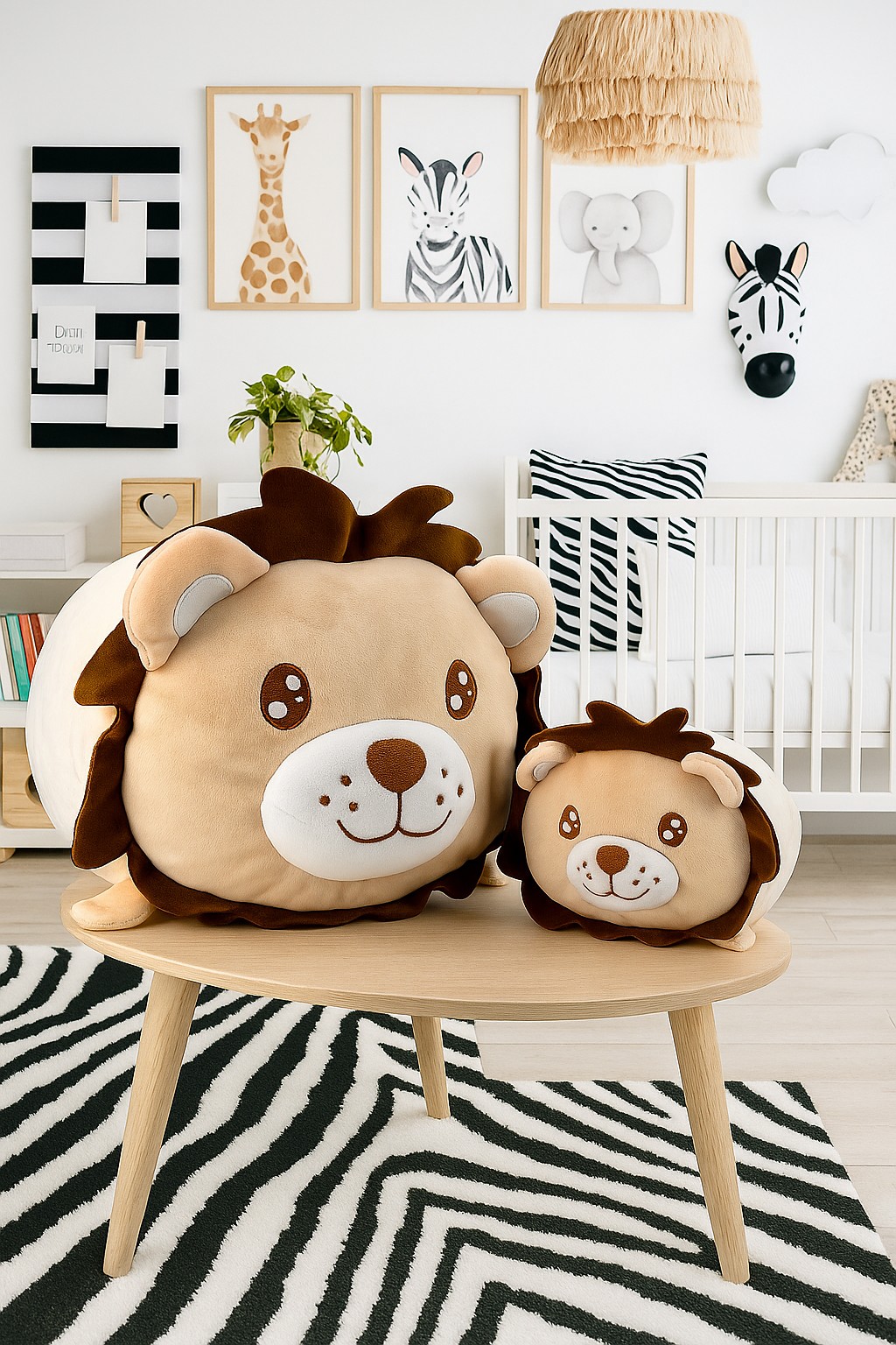 Magic Baby Maminka s mláďátkem Lev - set plyšových hraček 20 a 40 cm (obrázek 5)