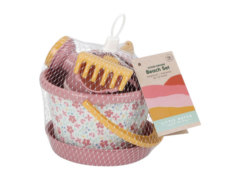 Little Dutch Sada na písek 5 ks Pink (obrázek 3)