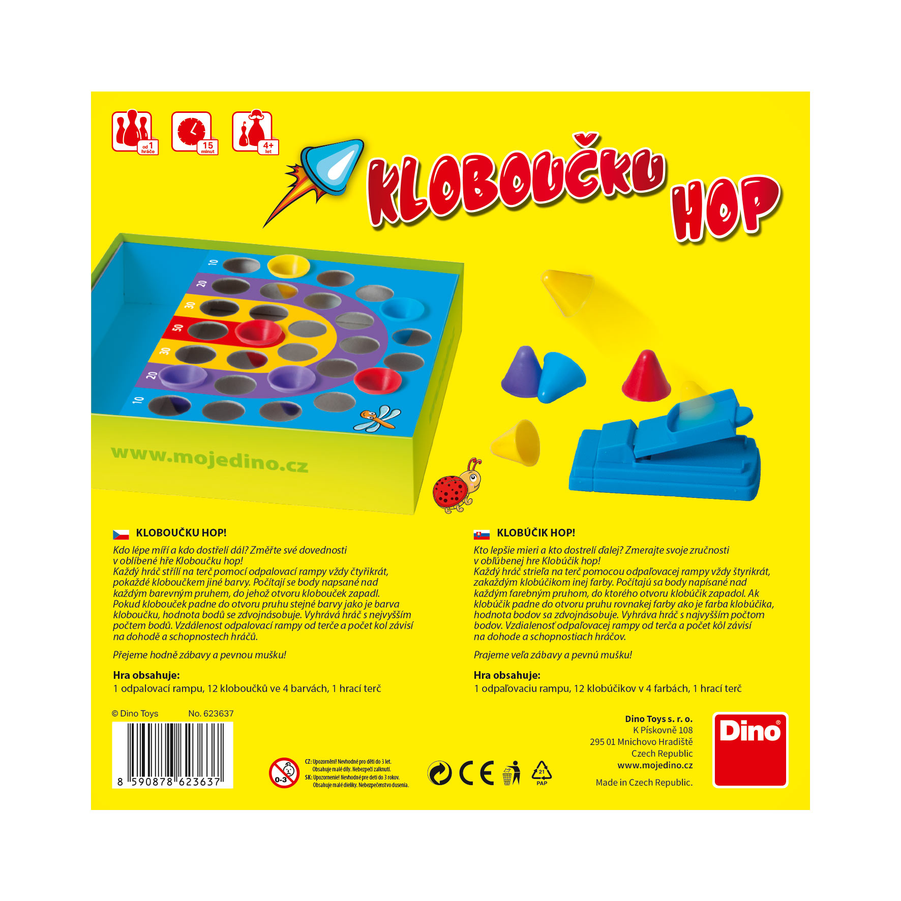 Dino Kloboučku hop (obrázek 4)