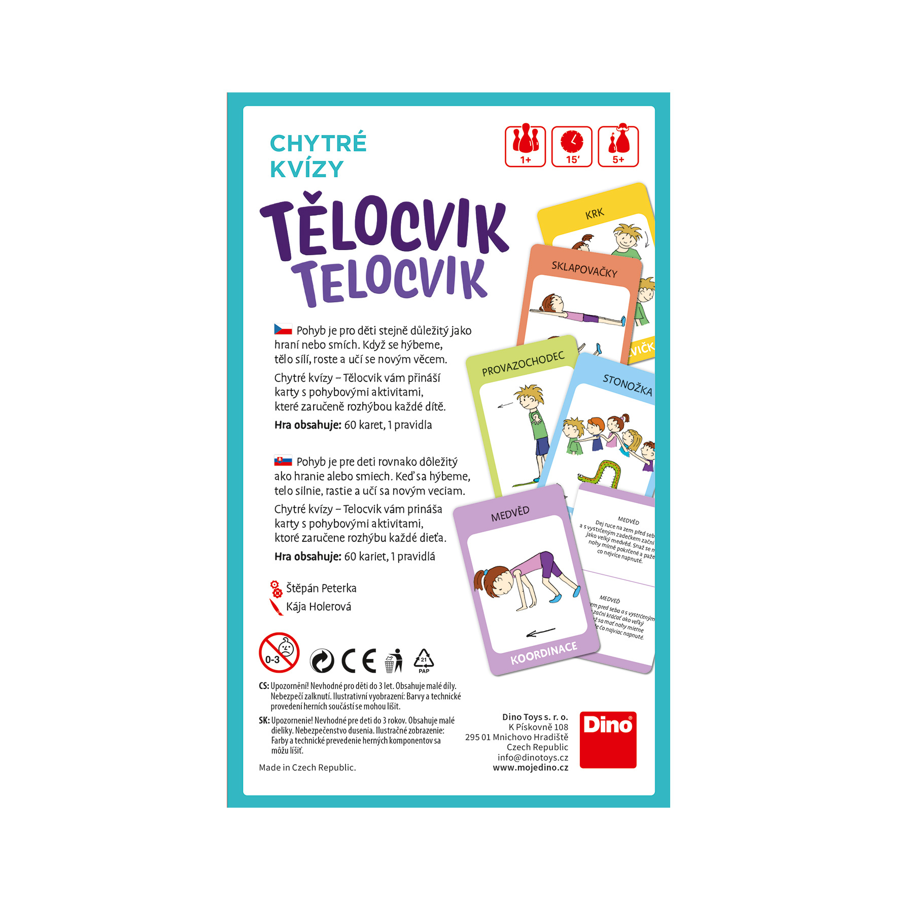 Dino Chytré kvízy – Tělocvik (obrázek 4)