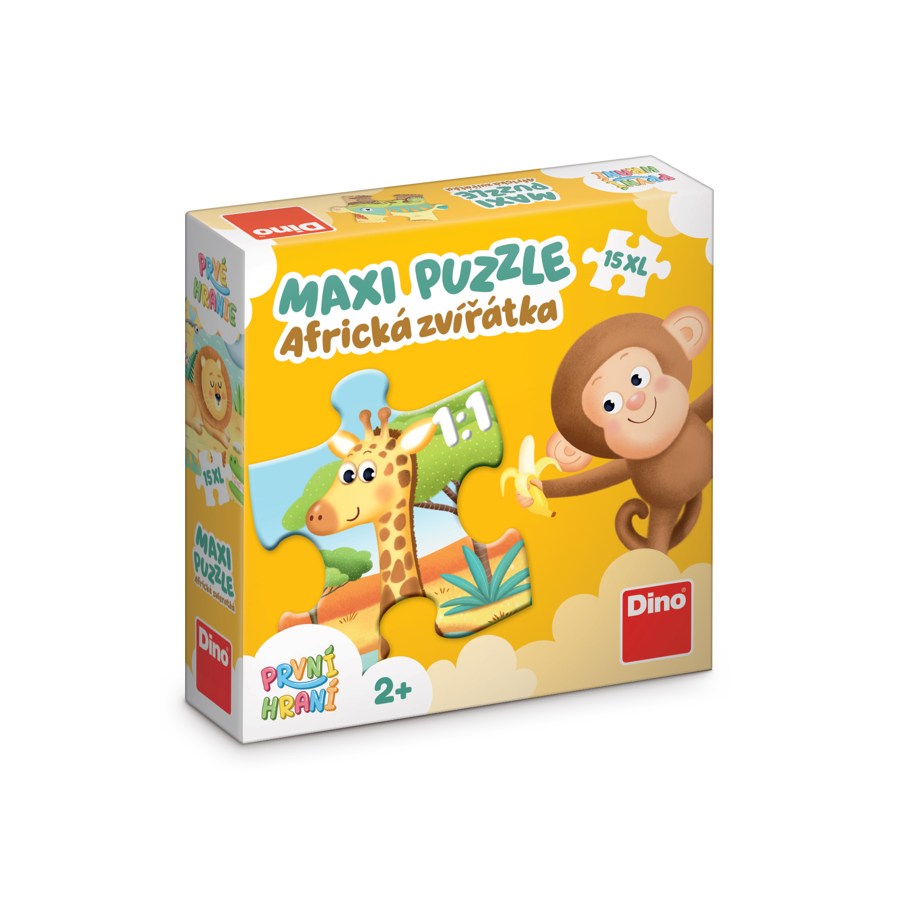 Dino První hraní: Africká zvířátka 15 maxi Puzzle (obrázek 3)