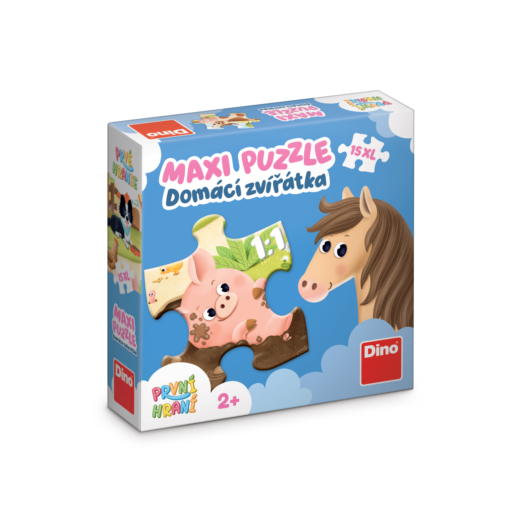 Dino První hraní: Domácí zvířátka 15 maxi Puzzle (obrázek 3)