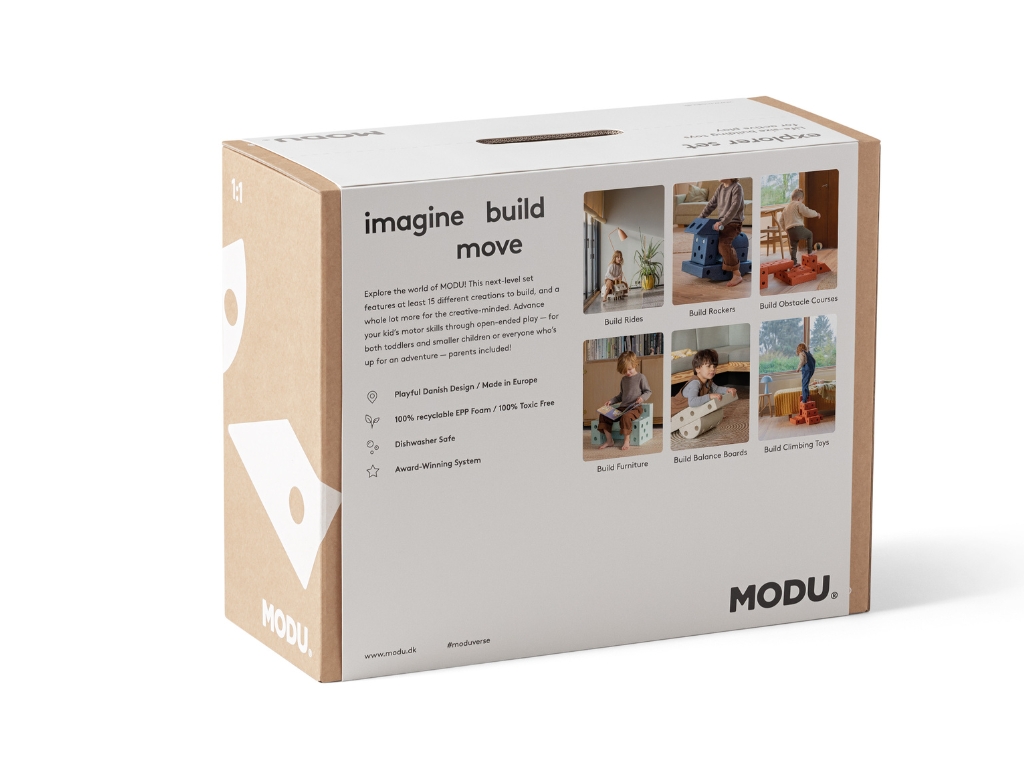 MODU bloky - Explorer set šedá/žlutá (obrázek 3)