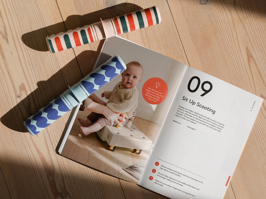 MODU bloky - Baby Activity set modrá/světle modrá (obrázek 6)