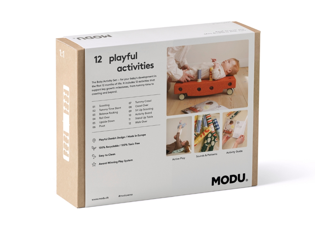 MODU bloky - Baby Activity set modrá/světle modrá (obrázek 3)