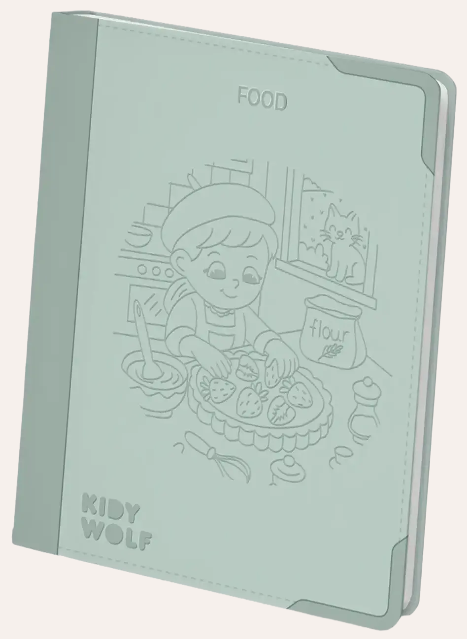 Kidywolf Podsvícený tablet na kreslení KIDYDRAW - Food 6+