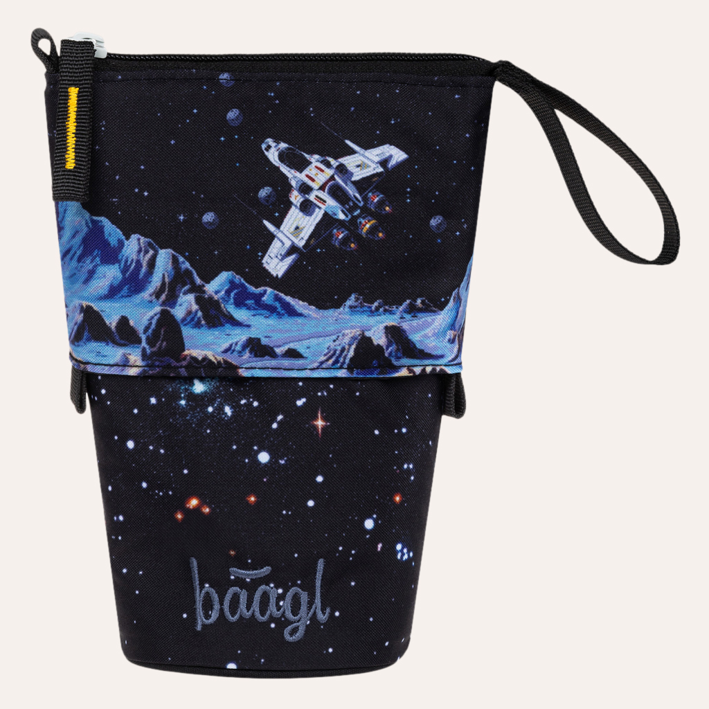 BAAGL Školní penál Pastelkovník Pixel Space