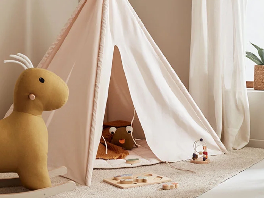 Kid's Concept Dětské teepee - přírodní (obrázek 4)