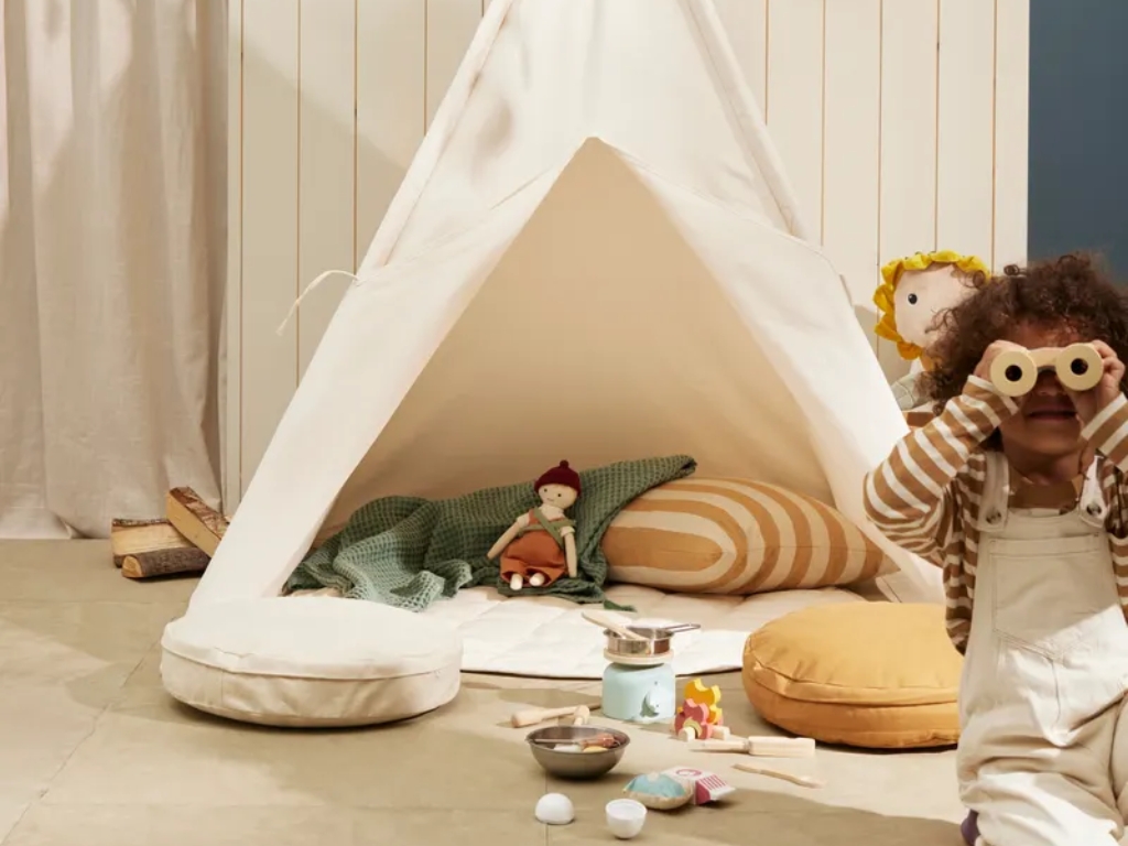 Kid's Concept Dětské teepee - přírodní (obrázek 3)