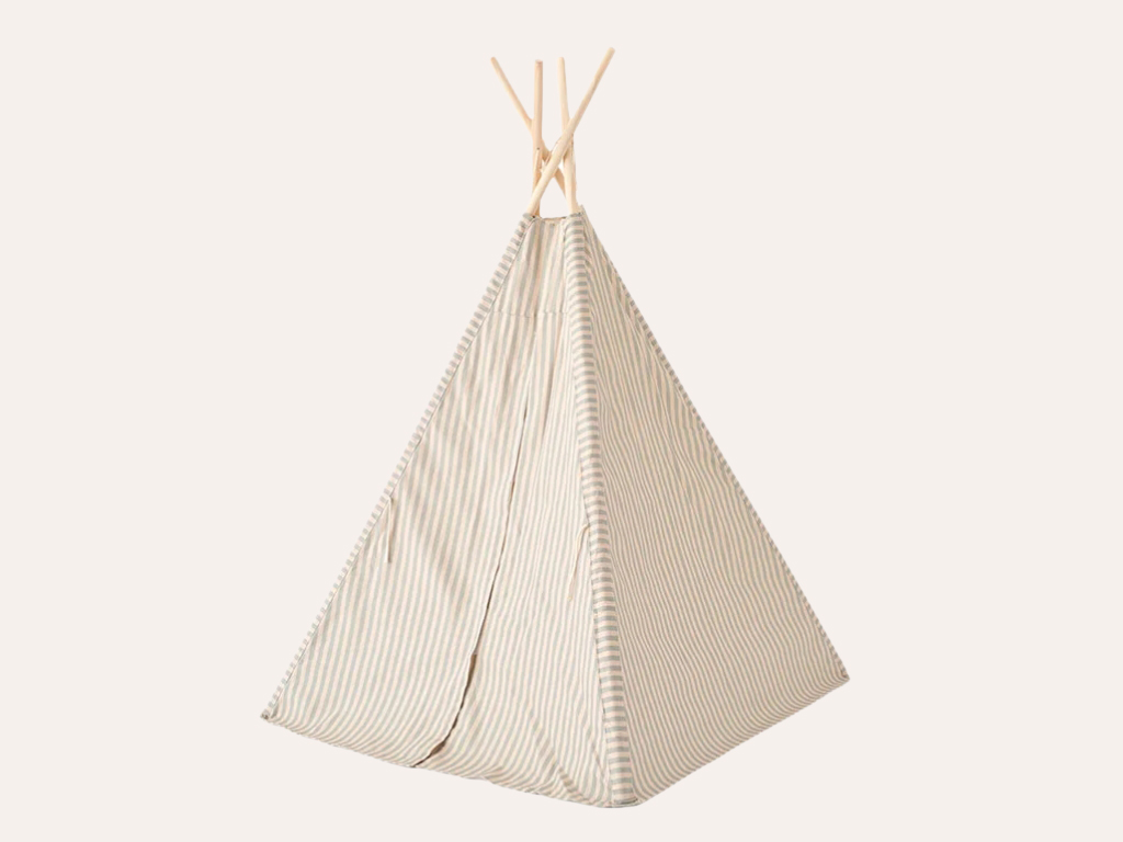 Kid's Concept Dětské teepee - béžové pruhy