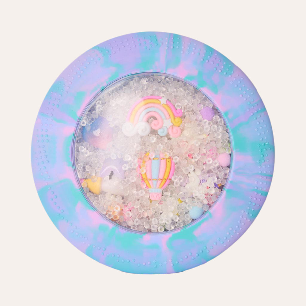 Jellystone Designs Senzorický disk Peekaboo, jednorožec