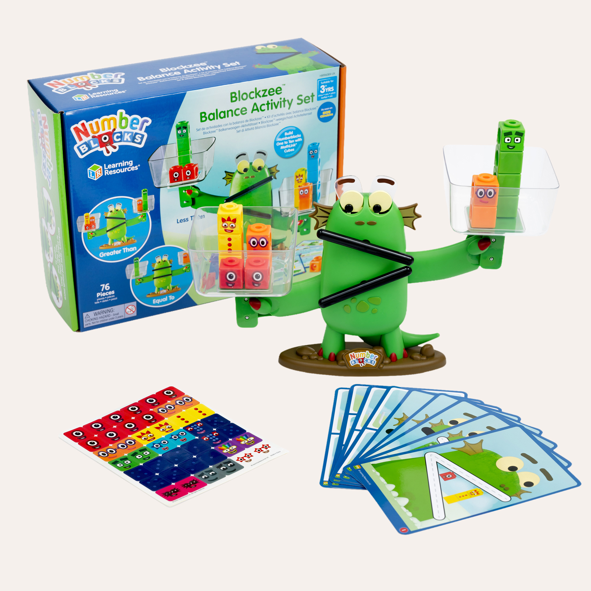 Learning Resources Sada balančních aktivit Numberblocks® Blockzee™