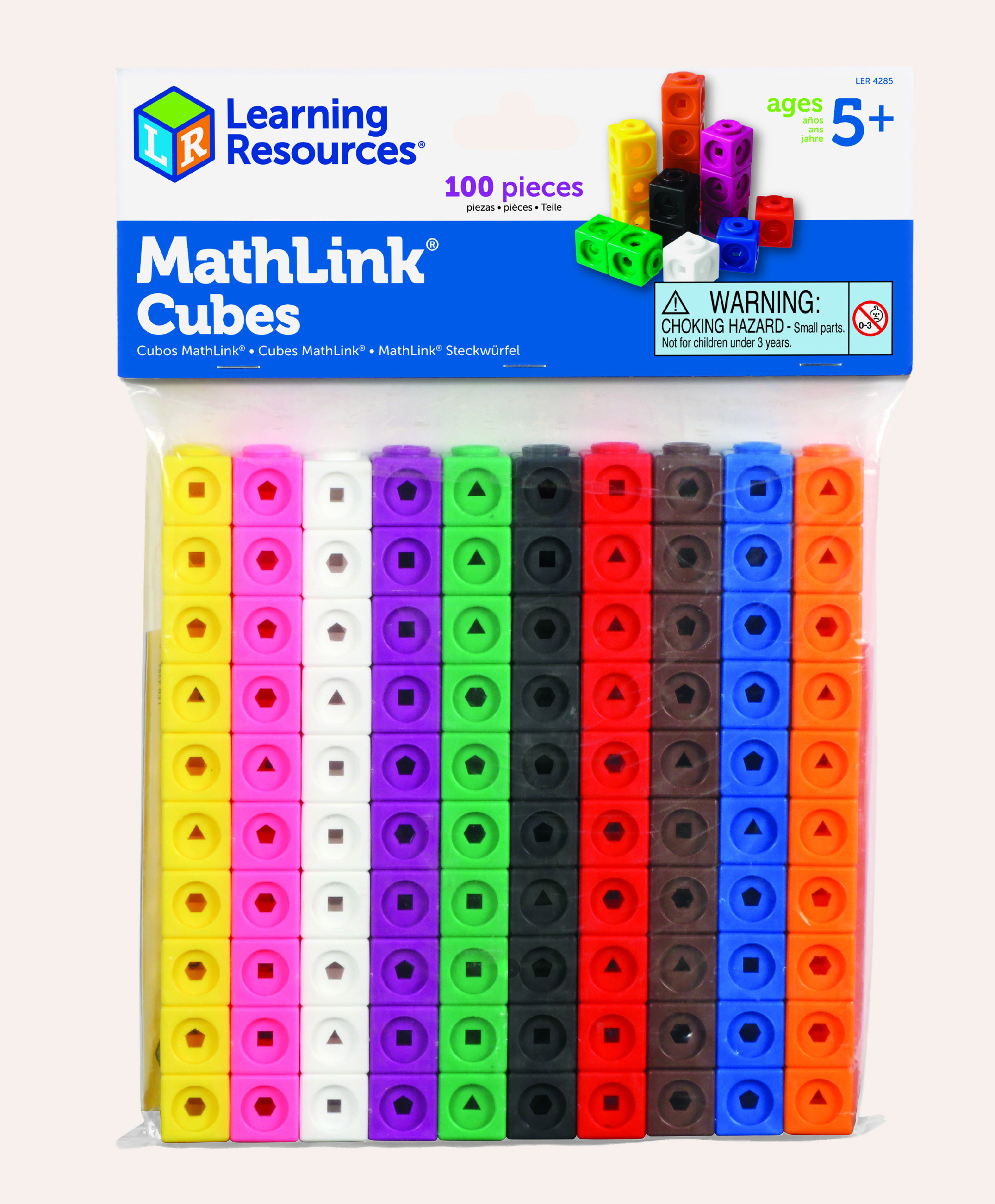 Learning Resources MathLink® kostky - 100ks