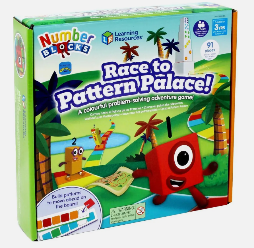 Learning Resources Hra Numberblocks - Závod do paláce vzorů