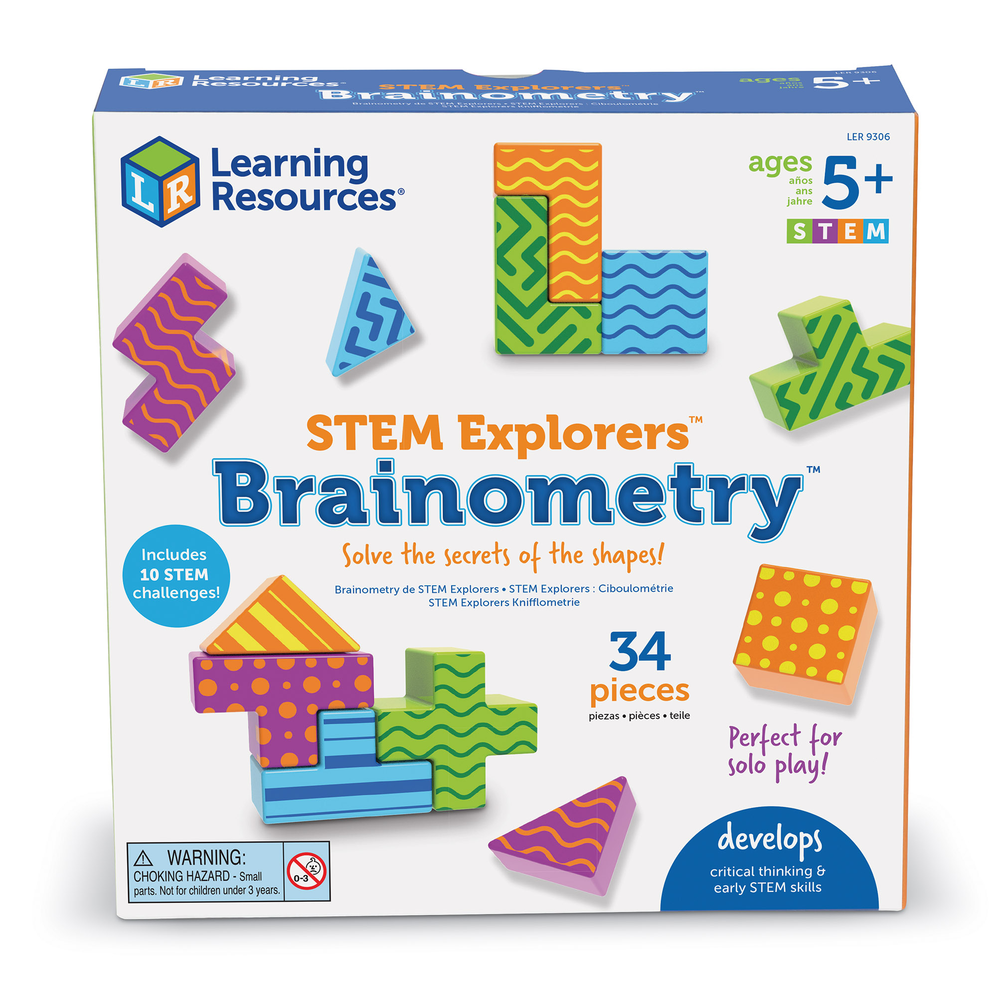 Learning Resources STEM Explorers™ Brainometrie™ - 3D puzzle