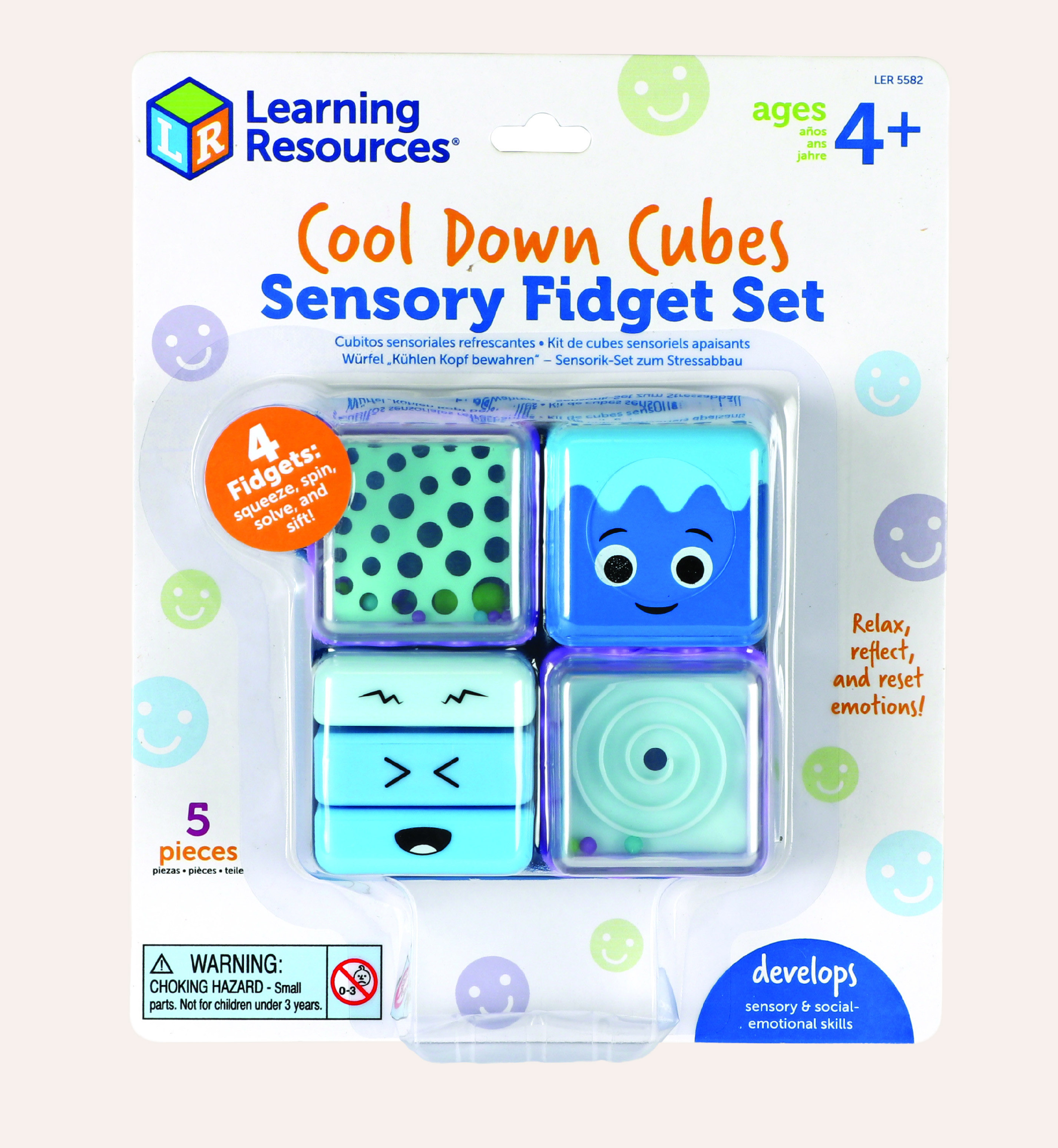 Learning Resources Senzorická hračka Cool Down Cubes
